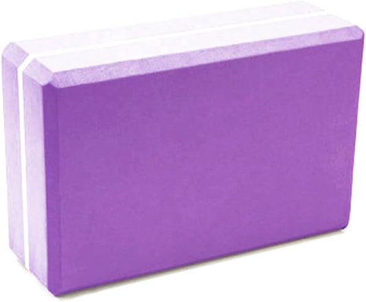 Mattoncini Yoga 2 Pezzi in Schiuma ad Alta Densità – Blocchi Leggeri e Resistenti per Pilates, Fitness, Esercizi e Stretching – Supporto Antiscivolo per Yoga, Meditazione ed Equilibrio