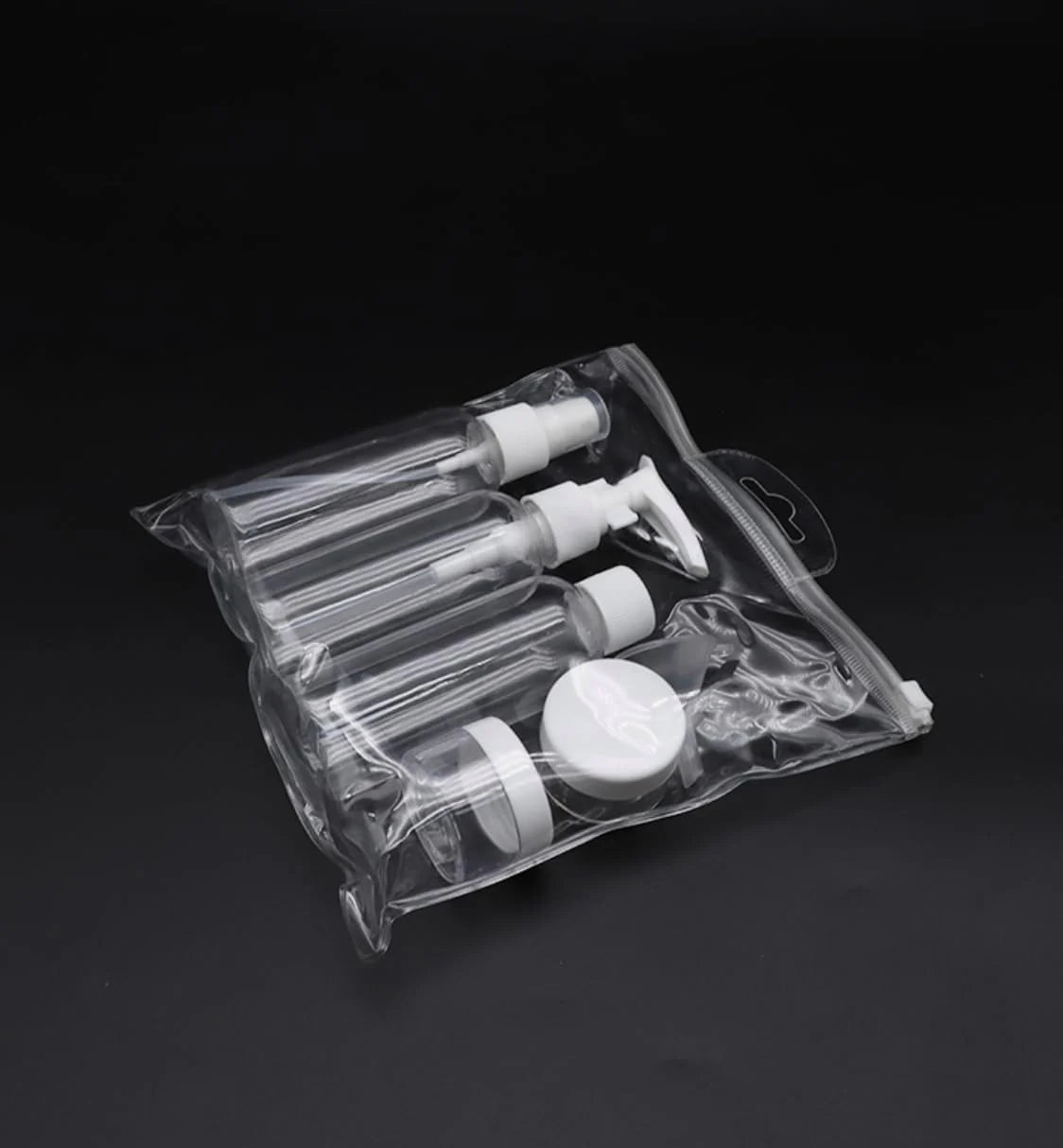 Set Contenitori da Viaggio per Liquidi 100 ml – Flaconi Riutilizzabili per Aereo