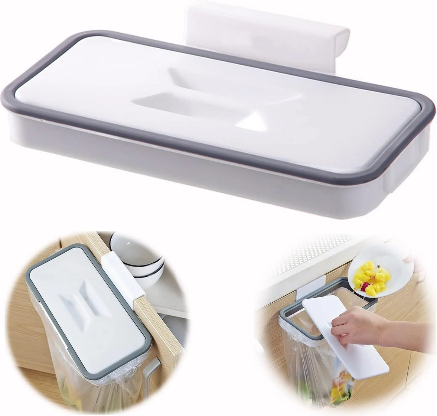 Pattumiera Sottolavello da Appendere – Supporto per Sacchetti della Spazzatura per Cucina