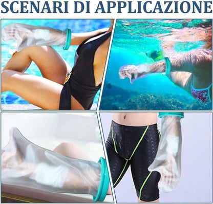 Coprigesso Impermeabile per Braccio e Mano – Protezione Doccia per Adulti con Tenuta Stagna