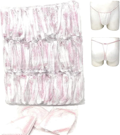 Slip Tanga Monouso Donna in TNT Confezione da 100 Pezzi per Estetica, SPA e Trattamenti