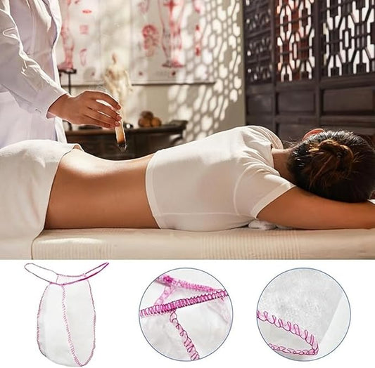 Slip Tanga Monouso Donna in TNT Confezione da 100 Pezzi per Estetica, SPA e Trattamenti